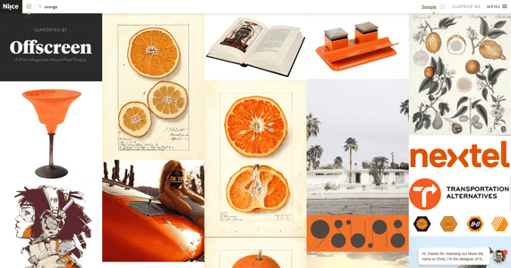 exemple de planche de tendance