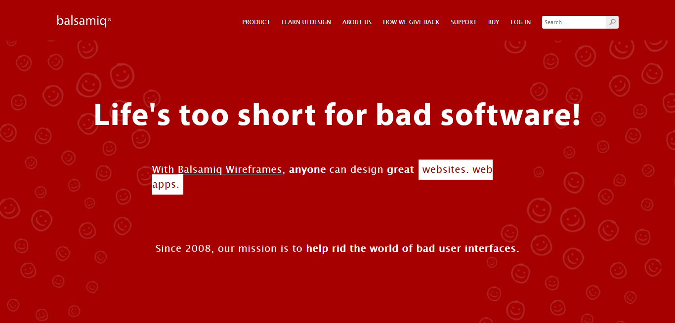 logiciel web design balsamiq