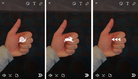 Effets vidéo Snapchat