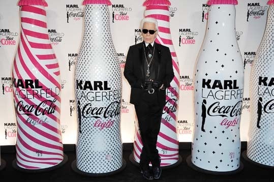 Karl Lagarfeld et Coca-Cola