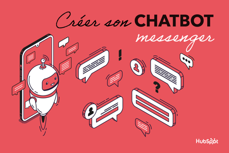 personne discutant sur chatbot messenger
