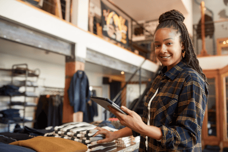 Mise en ligne d'une magasin de vêtements