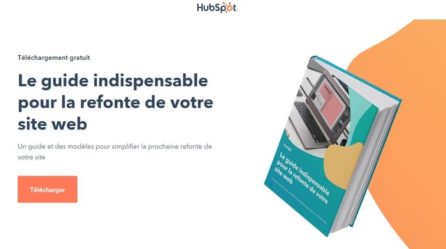 entonnoir de conversion - Landing page