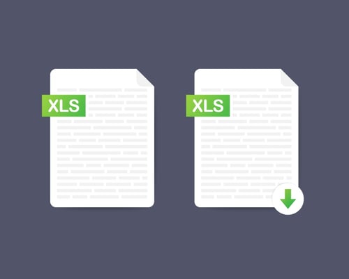 Format de fichiers XLS