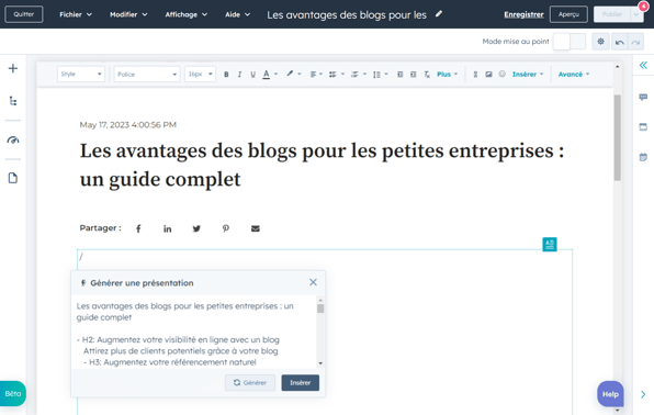 générateur de texte IA gratuit