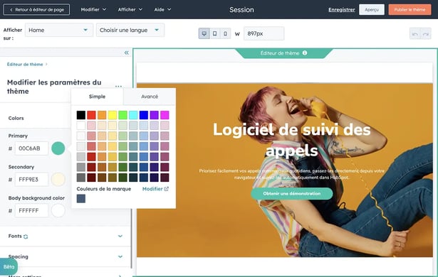 utilisation de CMS HubSpot