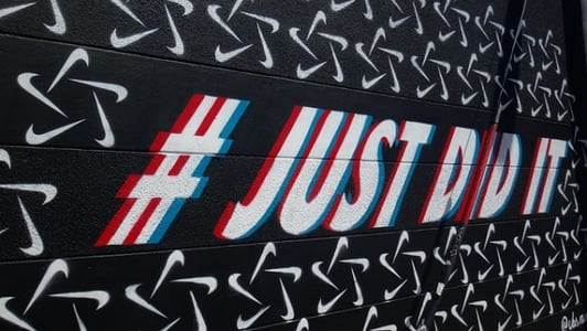 Graffiti Nike