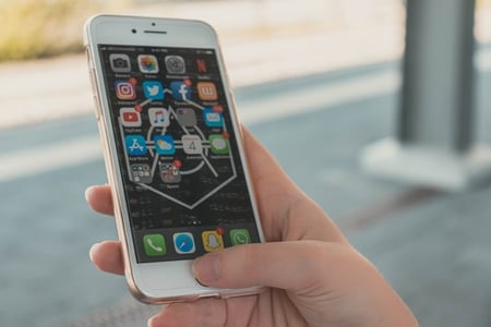 Notification snapchat sur téléphone
