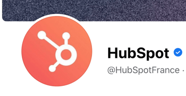 Page HubSpot certifiée sur Facebook
