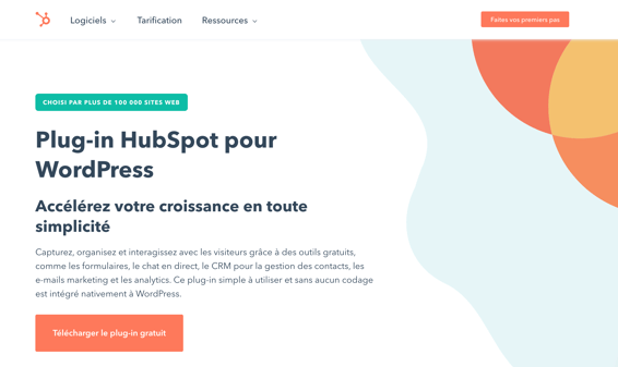 Plug-in HubSpot pour WordPress