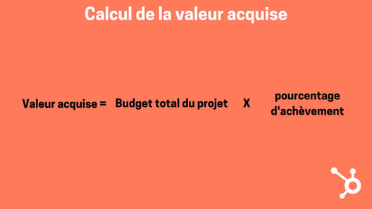Calcul de la valeur acquise
