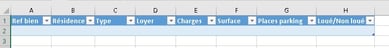 en-têtes tableau excel