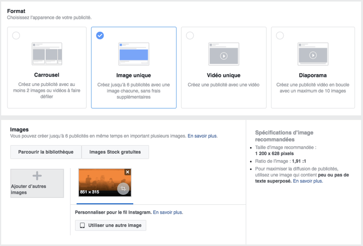 facebook ads creation step 8