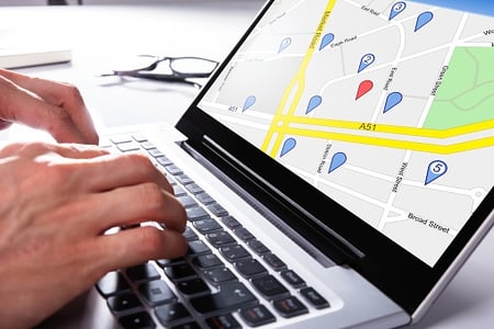 maps sur ordinateur