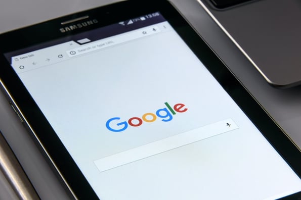 Google Discover sur tablette