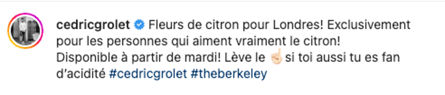 Légende Instagram sur le thème de la gourmandise