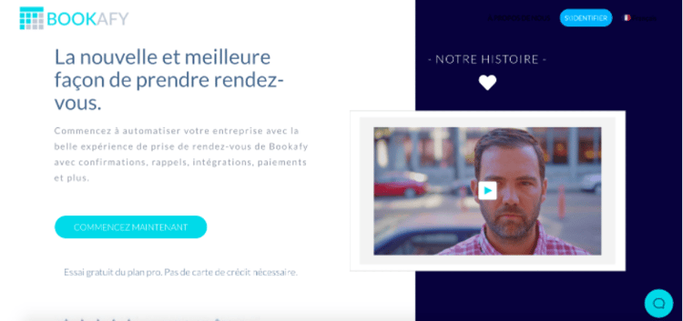 Logiciel de prise de rdv Bookafy
