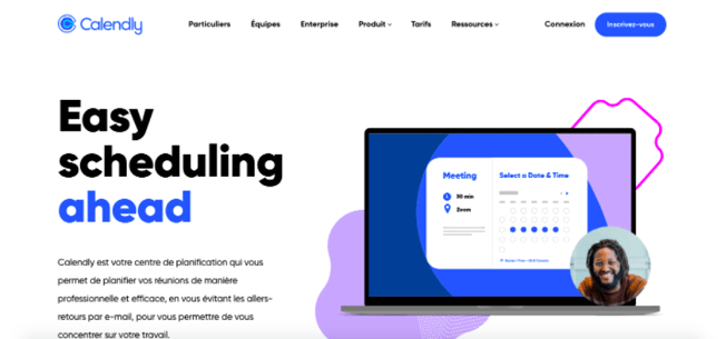 Logiciel de prise de rdv Calendly