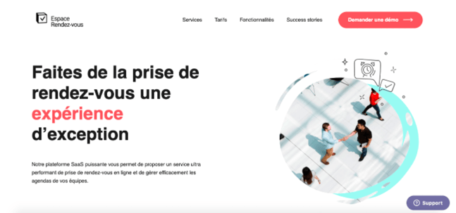 Logiciel de prise de rdv EscapeRDV