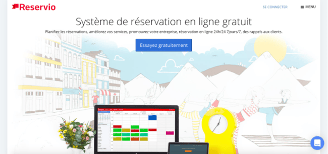 Logiciel de prise de rdv Reservio