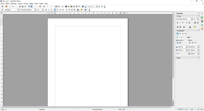 outil OpenOffice Writer