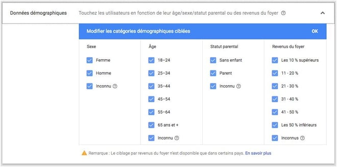 Paramètres avancés 4
