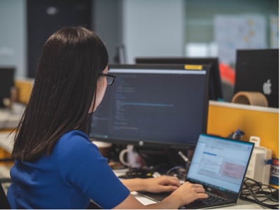 Personne utilisant un plugin RGPD sur WordPress