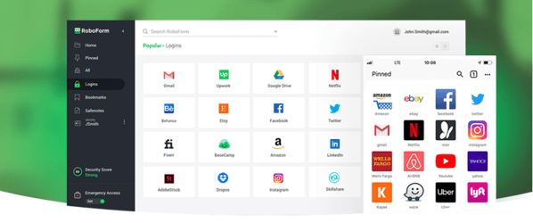 RoboForm - gestionnaire de mot de passe