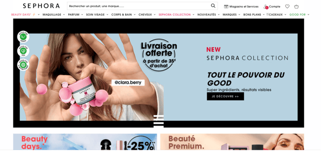 Sephora, la carte de la personnalisation client