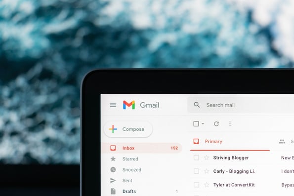 messagerie gmail single page application