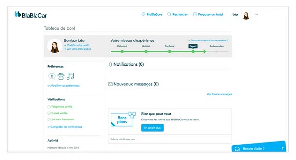 exemple gamification blablacar