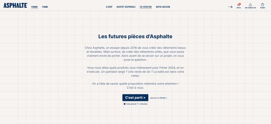 Site de l'entreprise durable Asphalte