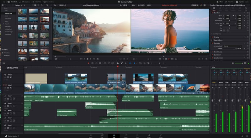 the guide to understand everything 7 motion design - DaVinci Resolve 17