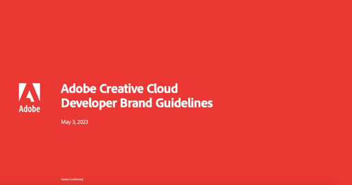 charte graphique adobe