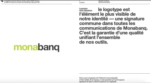 charte graphique monabanq