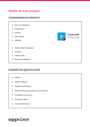 fiche prospect 1