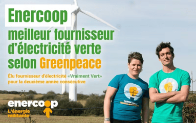 Site de l'entreprise durable Enercoop