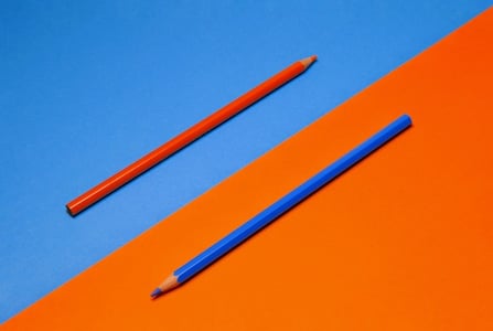 innovation disruptive représentée par des crayons