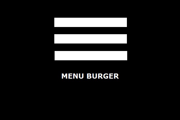 menu burger