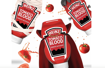 ketchup tomato blood de heinz