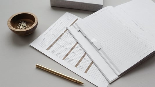 Documents pour la planification financière