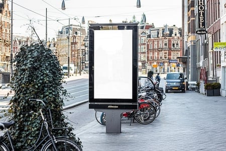 panneau JCDecaux