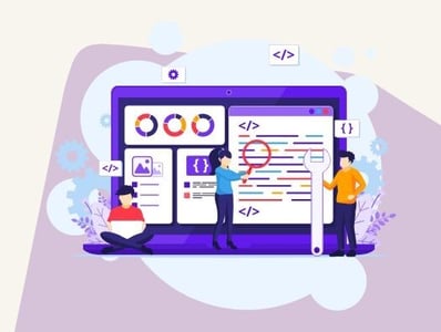 Site web demandant une collaboration entre marketing et DSI