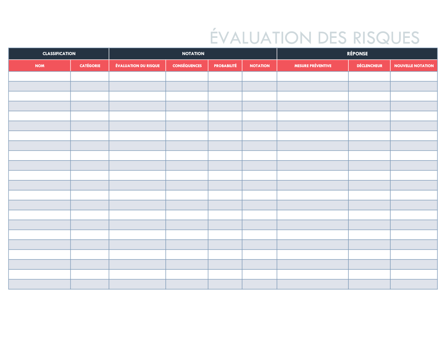 modèle de tableau d
