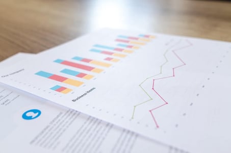 graphique papier illustrant la significativité statistique