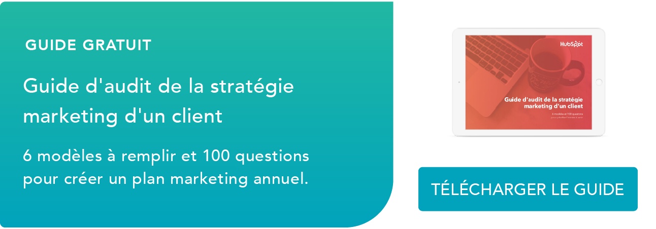 Télécharger le guide d'audit de la stratégie marketing d'un client
