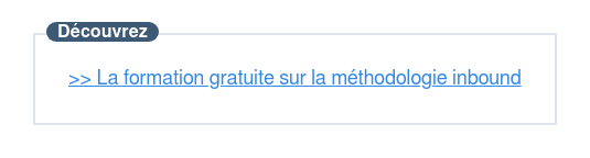 Commencez la formation gratuite sur la méthodologie inbound