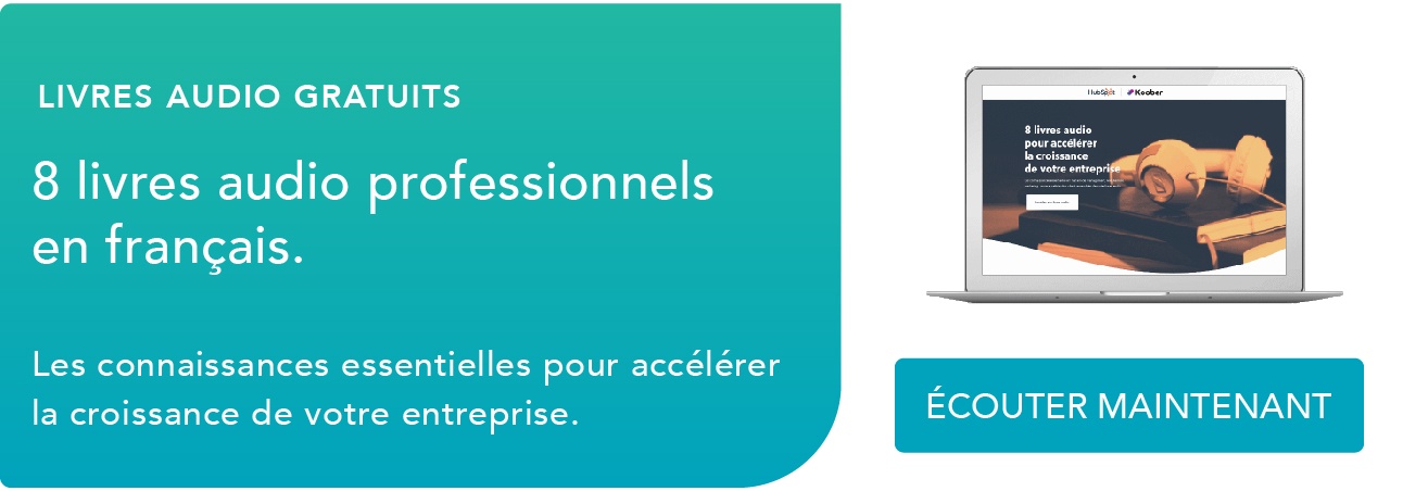 8 livres audio professionnels en français