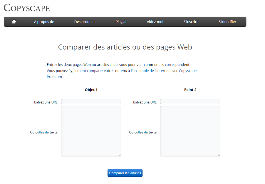 Logiciel Copyscape