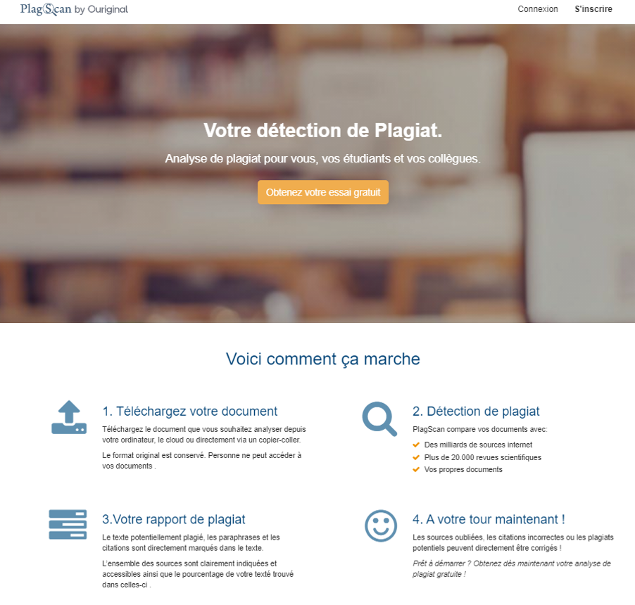 Logiciel PlagScan